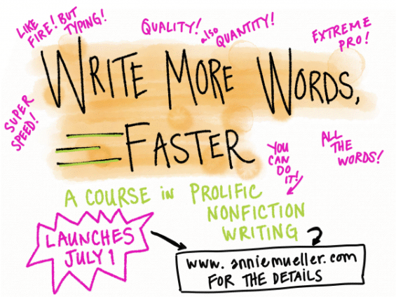 Write More Words Faster
